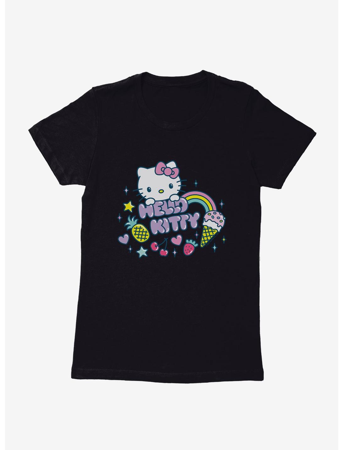 Hello Kitty Kawaii Vacation Sparkle Icon Womens T-Shirt, , hi-res