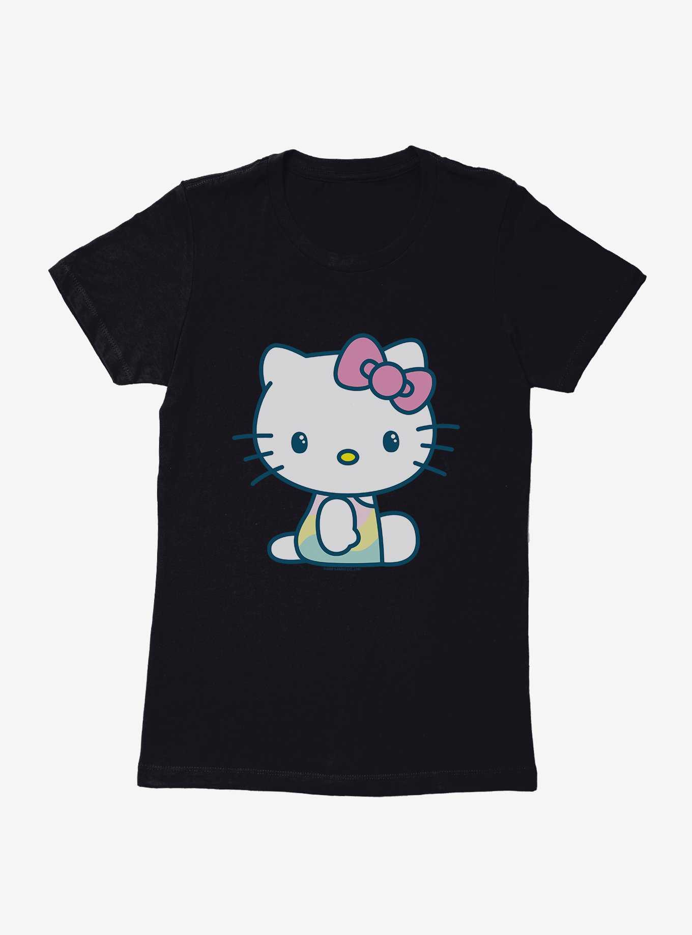 Hello Kitty Kawaii Vacation Waves Swim Outfit Womens T-Shirt, , hi-res
