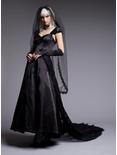 Black Lace Gothic Special Occasion Dress Limited Edition, BLACK, hi-res