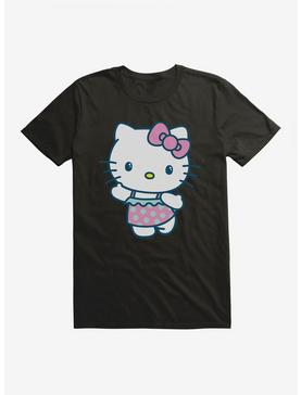 Hello Kitty Kawaii Vacation Ruffles Swim Outfit T-Shirt, , hi-res