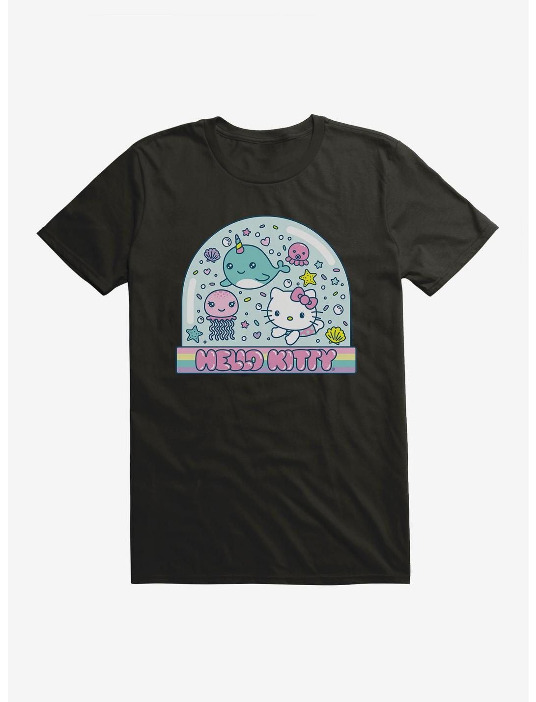 Hello Kitty Kawaii Vacation Snow Globe T-Shirt, , hi-res