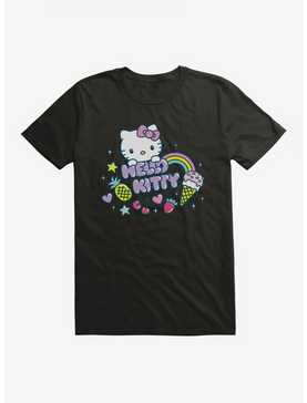 Hello Kitty Kawaii Vacation Sparkle Icon T-Shirt, , hi-res