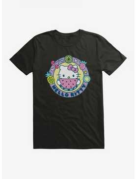 Hello Kitty Kawaii Vacation Watermelon Icon T-Shirt, , hi-res