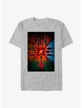 Stranger Things Season 4 Main Poster T-Shirt, ATH HTR, hi-res
