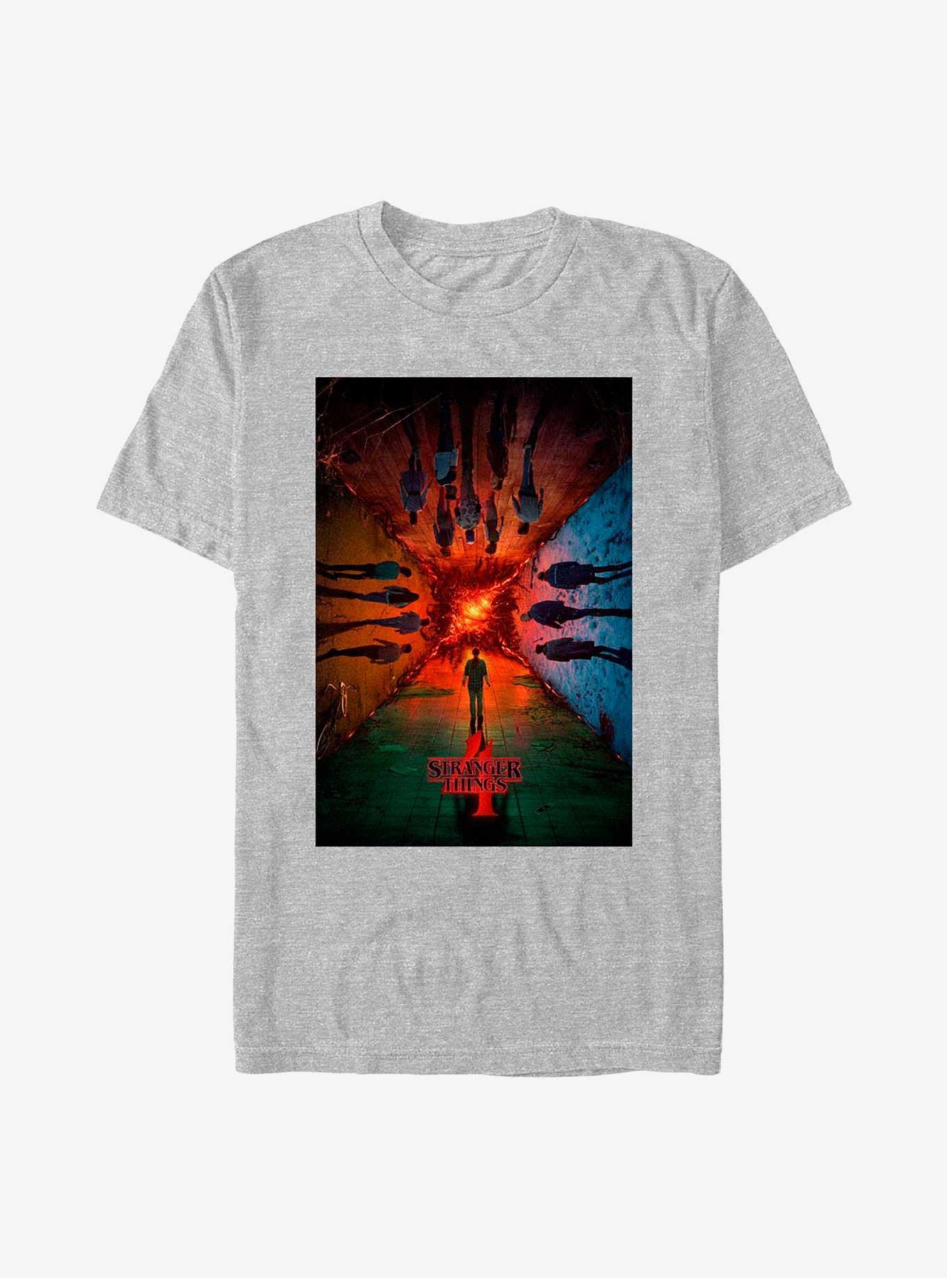 Stranger Things Season 4 Main Poster T-Shirt, , hi-res