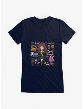 Harry Potter Stylized Hermione Icons Girls T-Shirt, , hi-res
