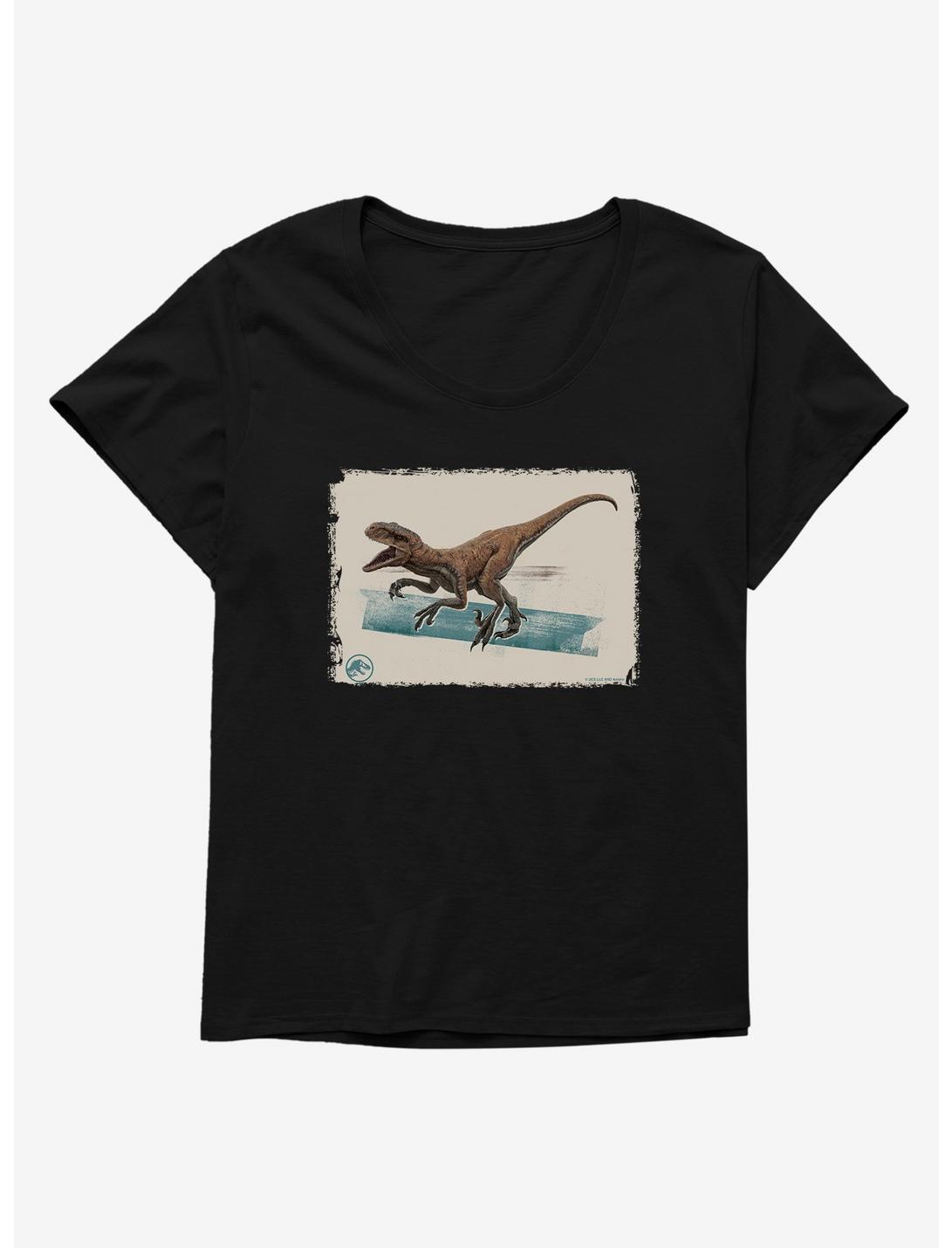 Jurassic World Dominion Raptor Screech Womens T-Shirt Plus Size, , hi-res