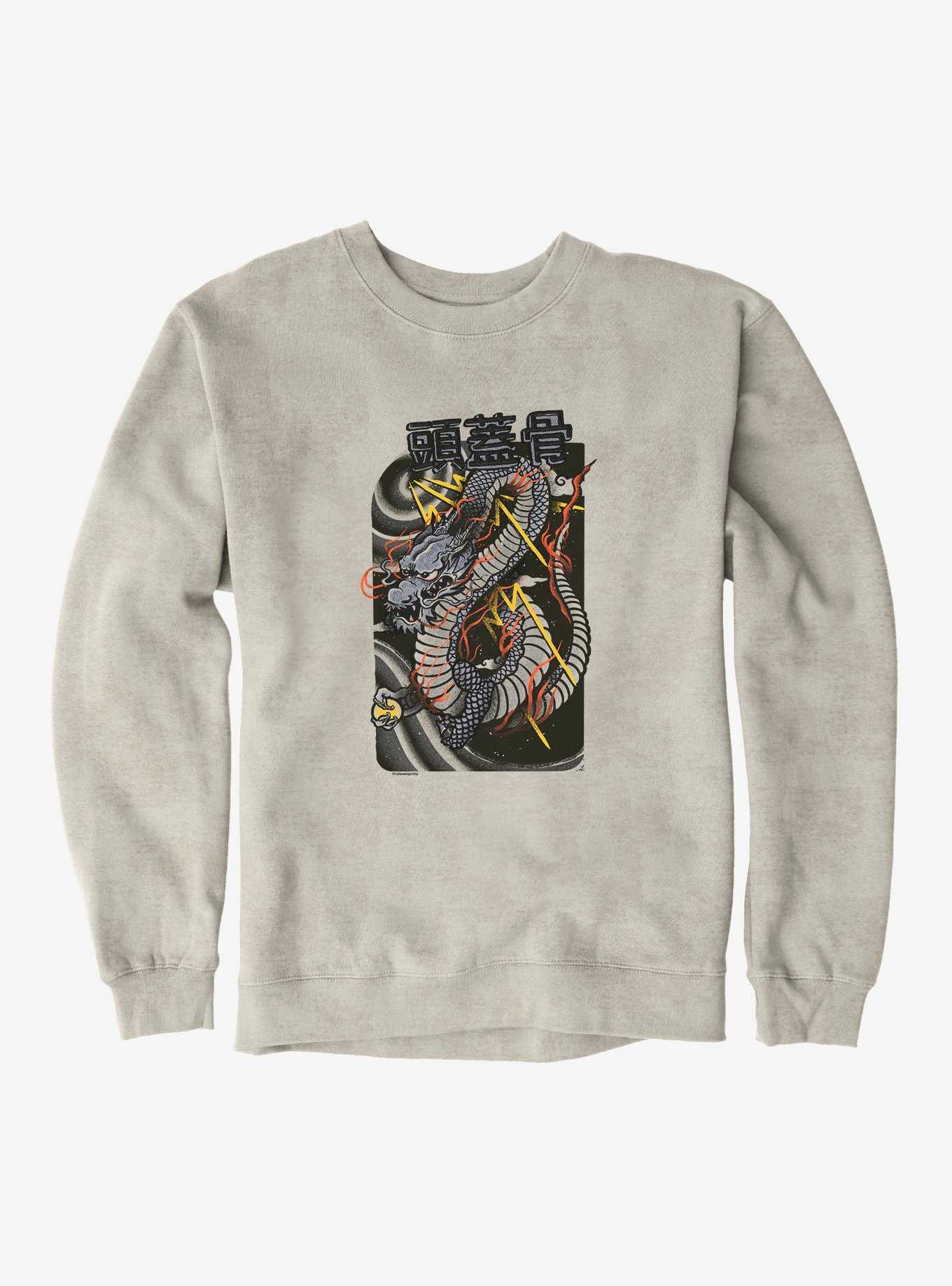 HT Creators: Calavera Prints Dragon Sweatshirt, , hi-res