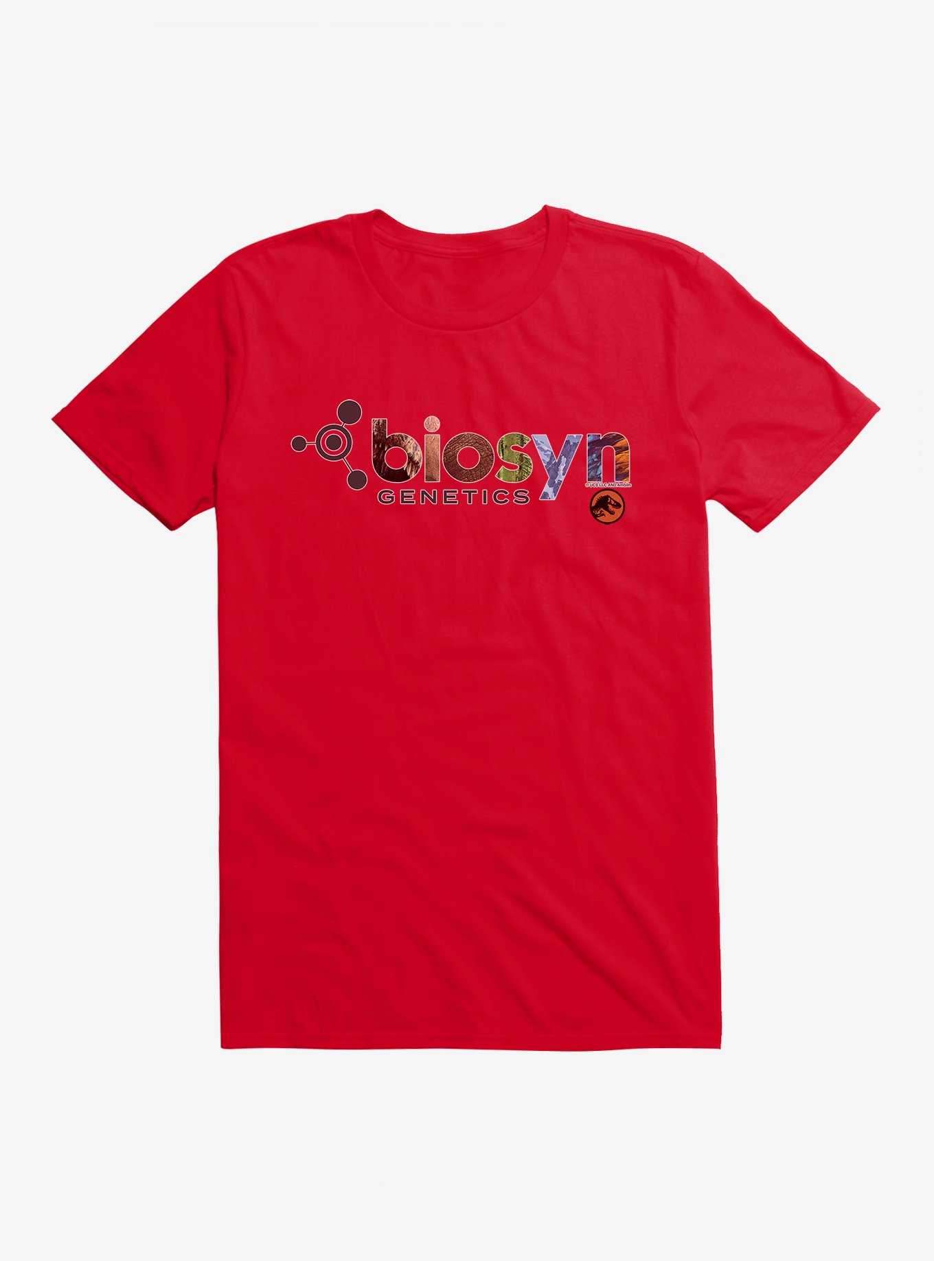 Jurassic World Dominion: BioSyn Genetics T-Shirt, RED, hi-res