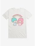 Little Twin Stars Holding Hands T-Shirt, WHITE, hi-res