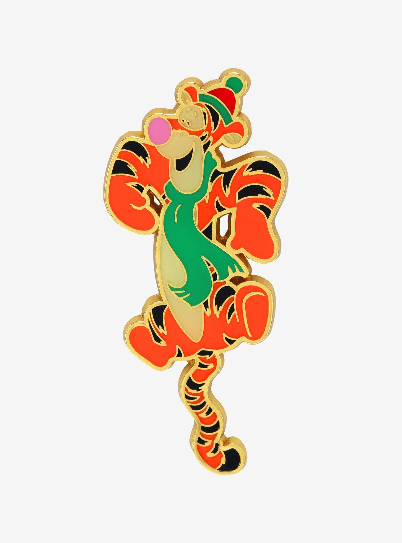 Loungefly Disney Winnie the Pooh Winter Tigger Enamel Pin - BoxLunch Exclusive , , hi-res
