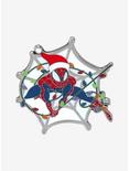 Loungefly Marvel Spider-Man Holiday Lights Enamel Pin - BoxLunch Exclusive , , hi-res