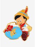 Loungefly Disney Pinocchio Holiday Enamel Pin - BoxLunch Exclusive, , hi-res