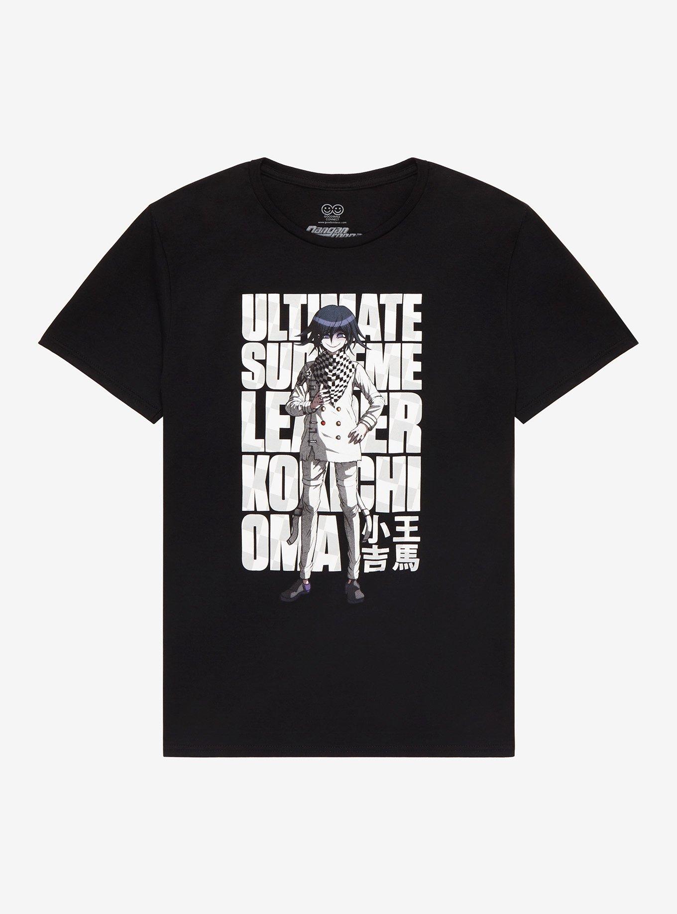Danganronpa Ultimate Supreme Leader Kokichi Oma T-Shirt, BLACK, hi-res