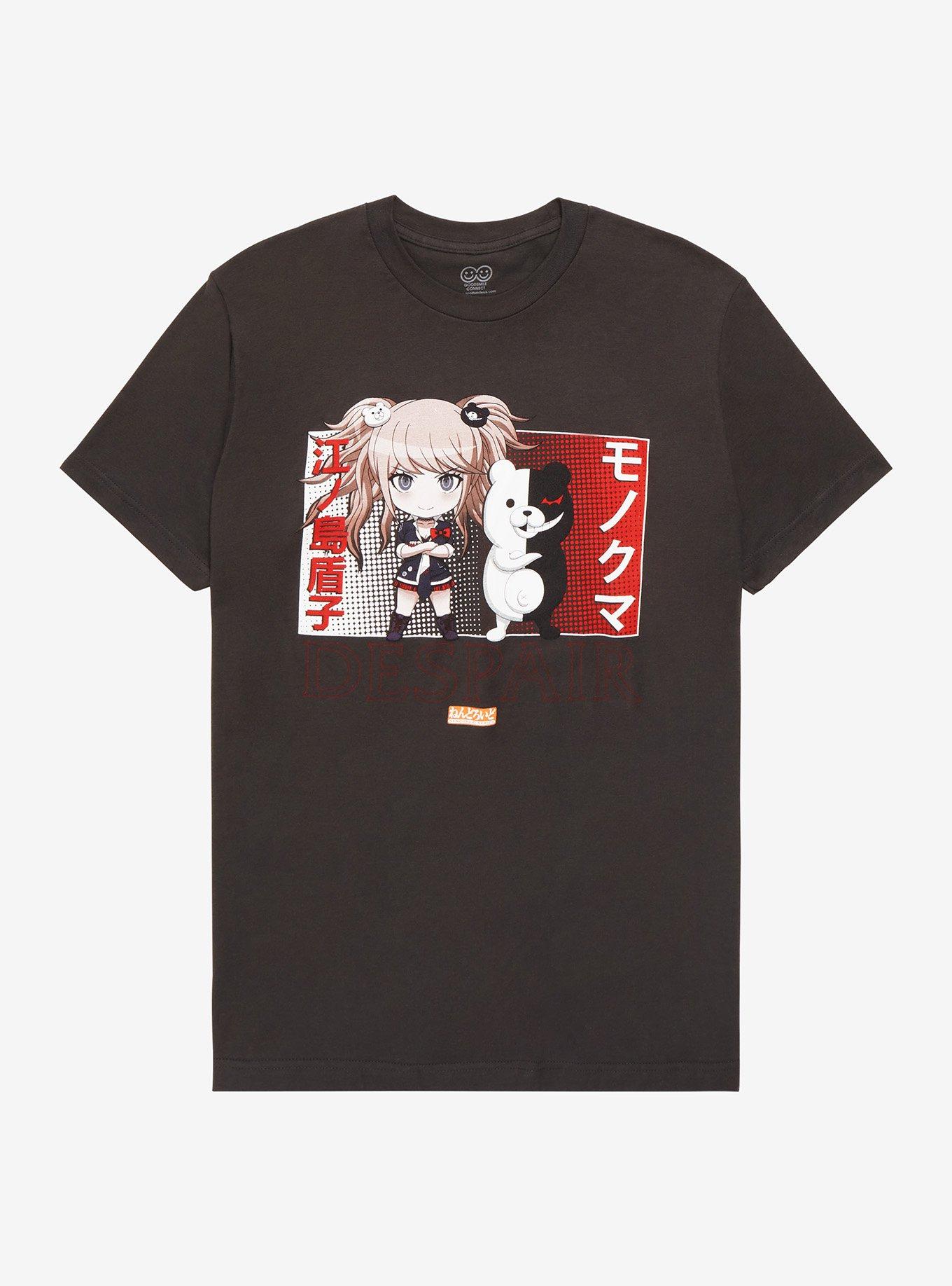 Danganronpa Nendoroid Chibi Junko & Monokuma T-Shirt, MULTI, hi-res