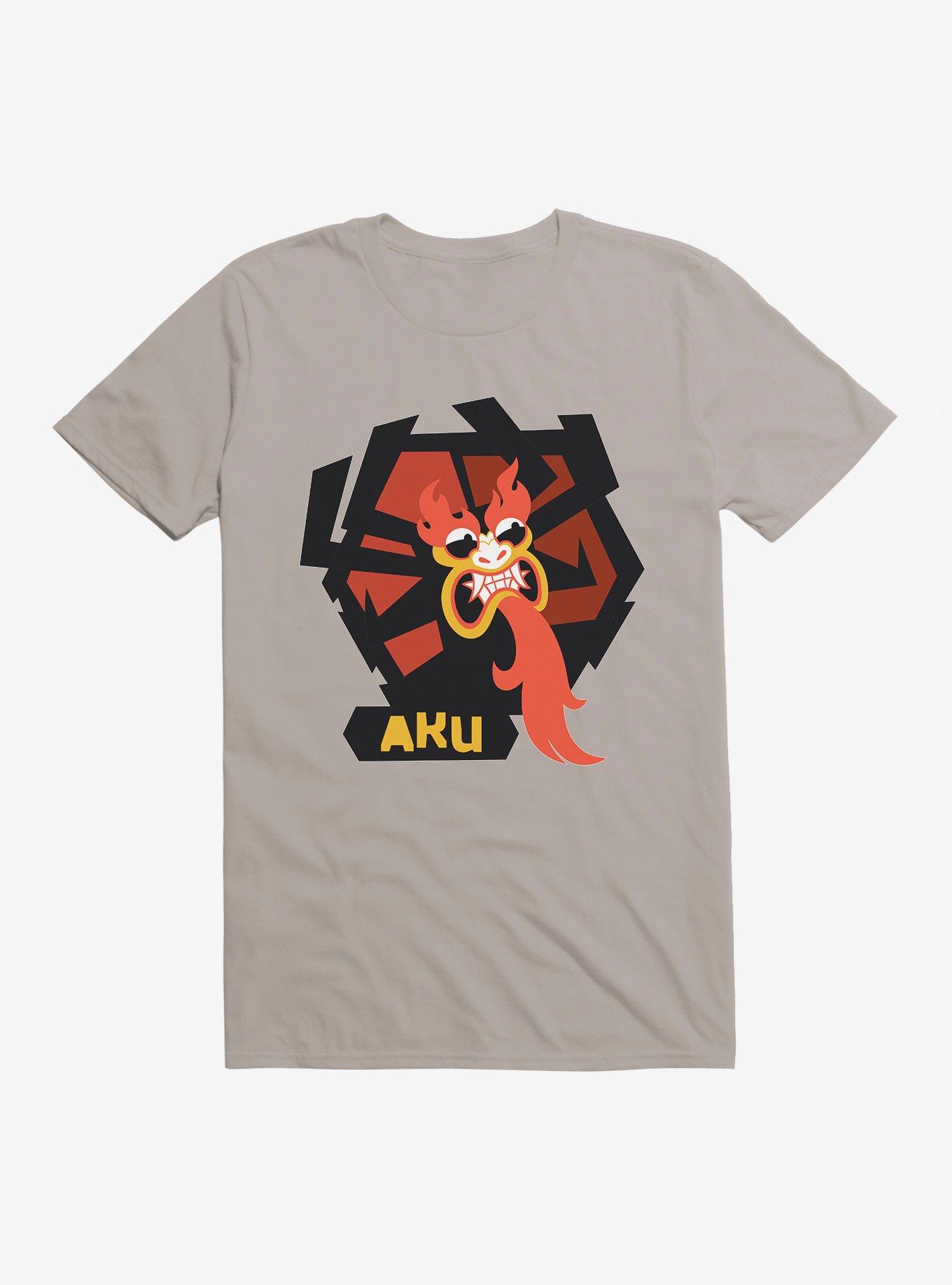 Samurai Jack Aku Glare T-Shirt, LIGHT GREY, hi-res