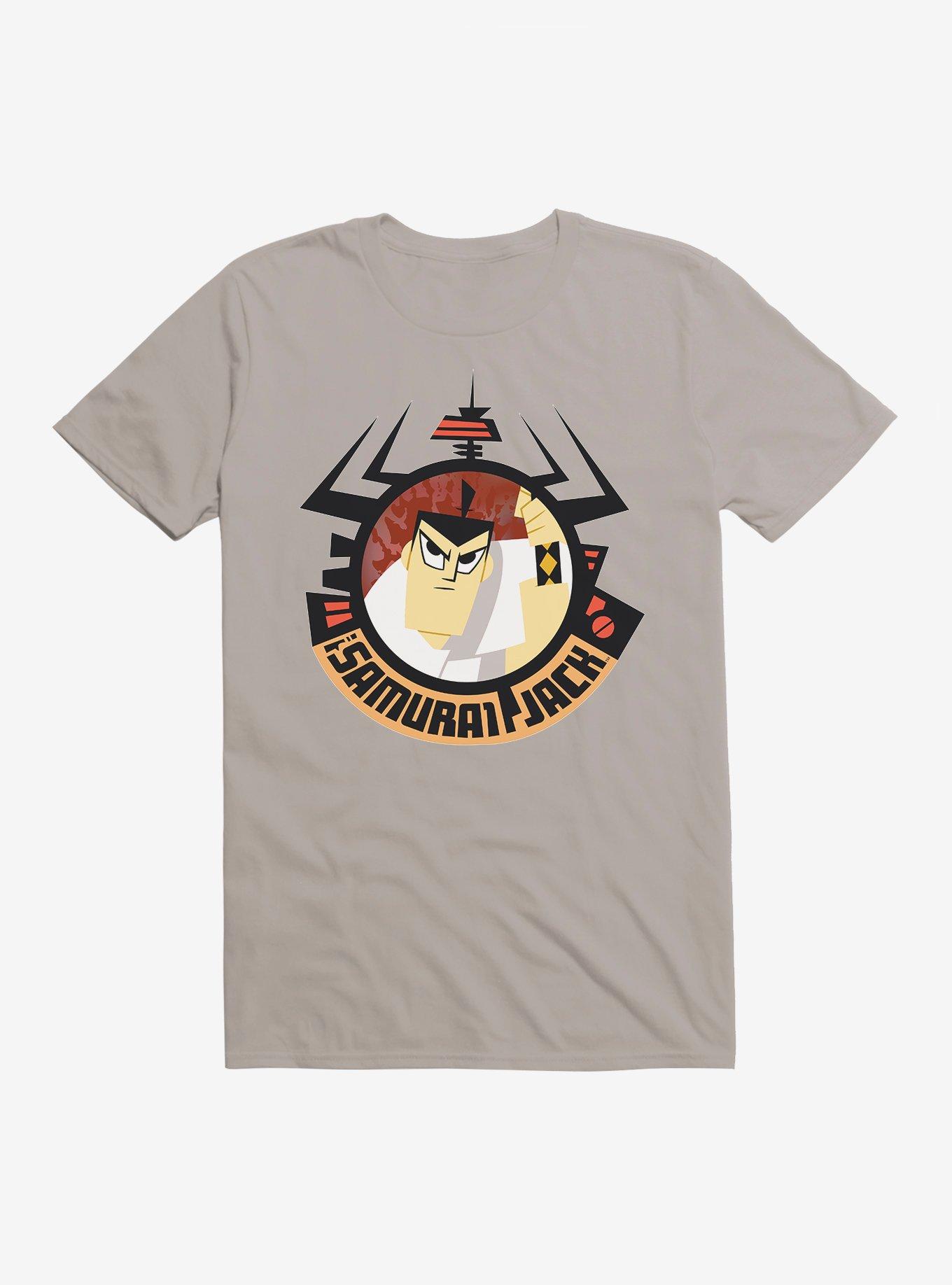 Samurai Jack Magic Sword Stance T-Shirt, LIGHT GREY, hi-res