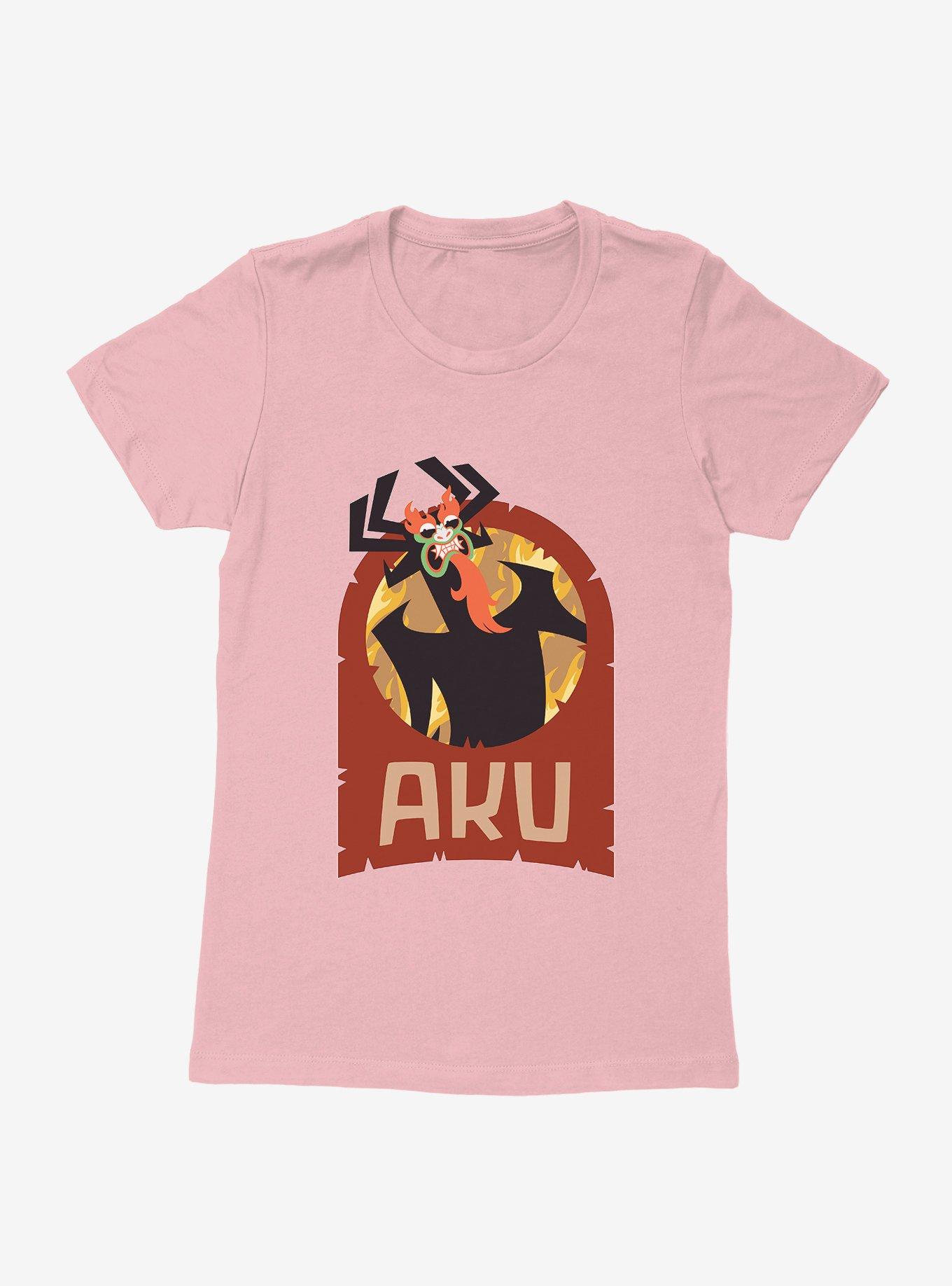 Samurai Jack Aku Rage Womens T-Shirt, LIGHT PINK, hi-res