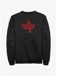Stranger Things Season 4 Logo Sweatshirt, BLACK, hi-res