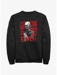 Stranger Things Your Suffering Is Almost At An End Sweatshirt, BLACK, hi-res