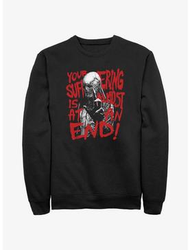 Stranger Things Your Suffering Is Almost At An End Sweatshirt, , hi-res