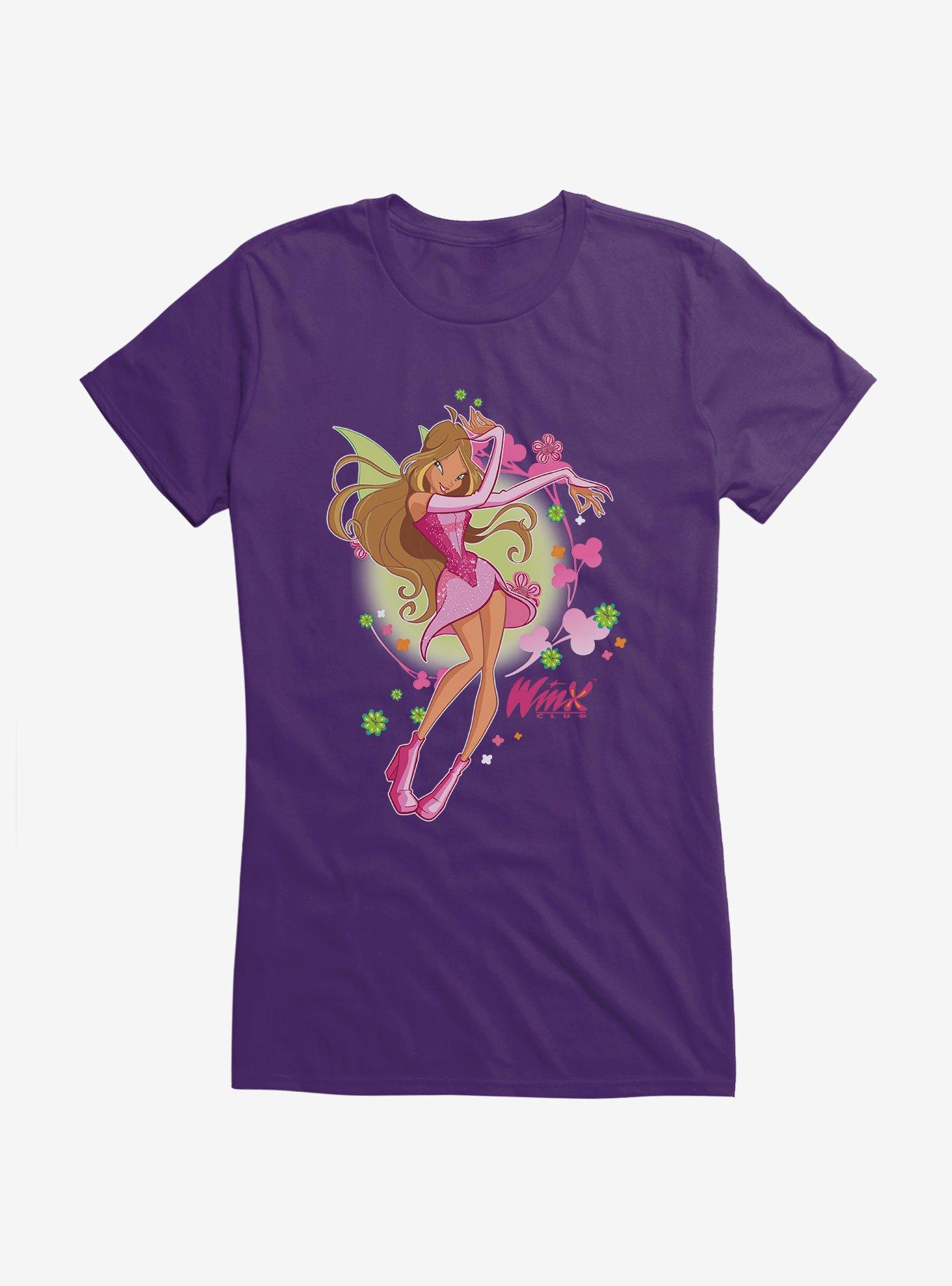 Winx Club Flora Nature Fairy Girls T-Shirt