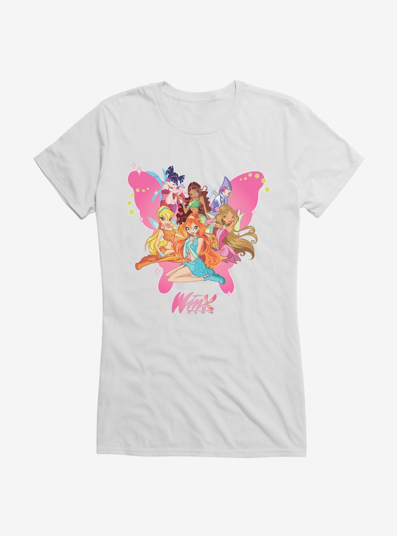 Winx Club Join The Club Butterfly Girls T Shirt Hot Topic