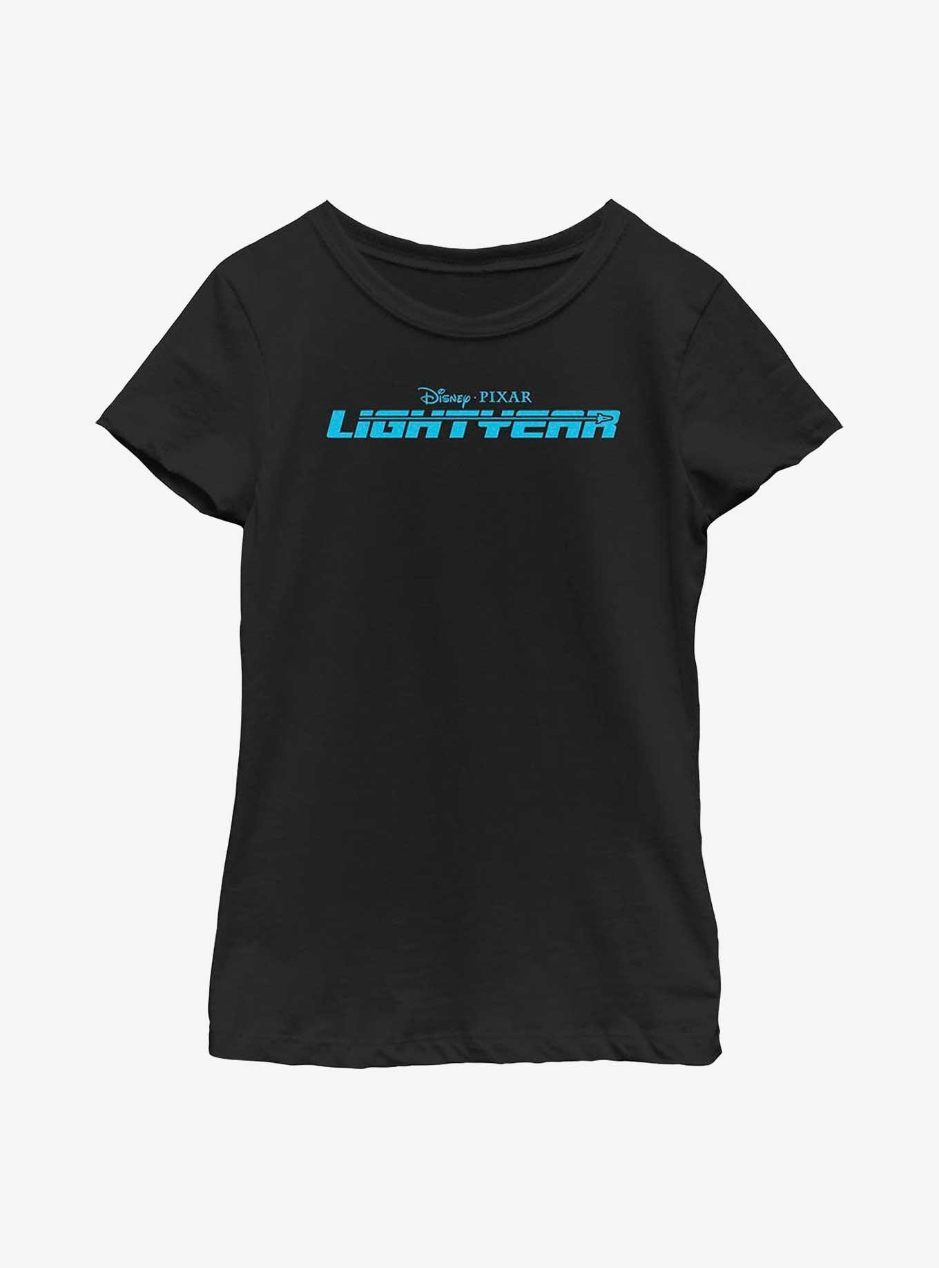Disney Pixar Lightyear Blue Logo Youth Girls T-Shirt, , hi-res