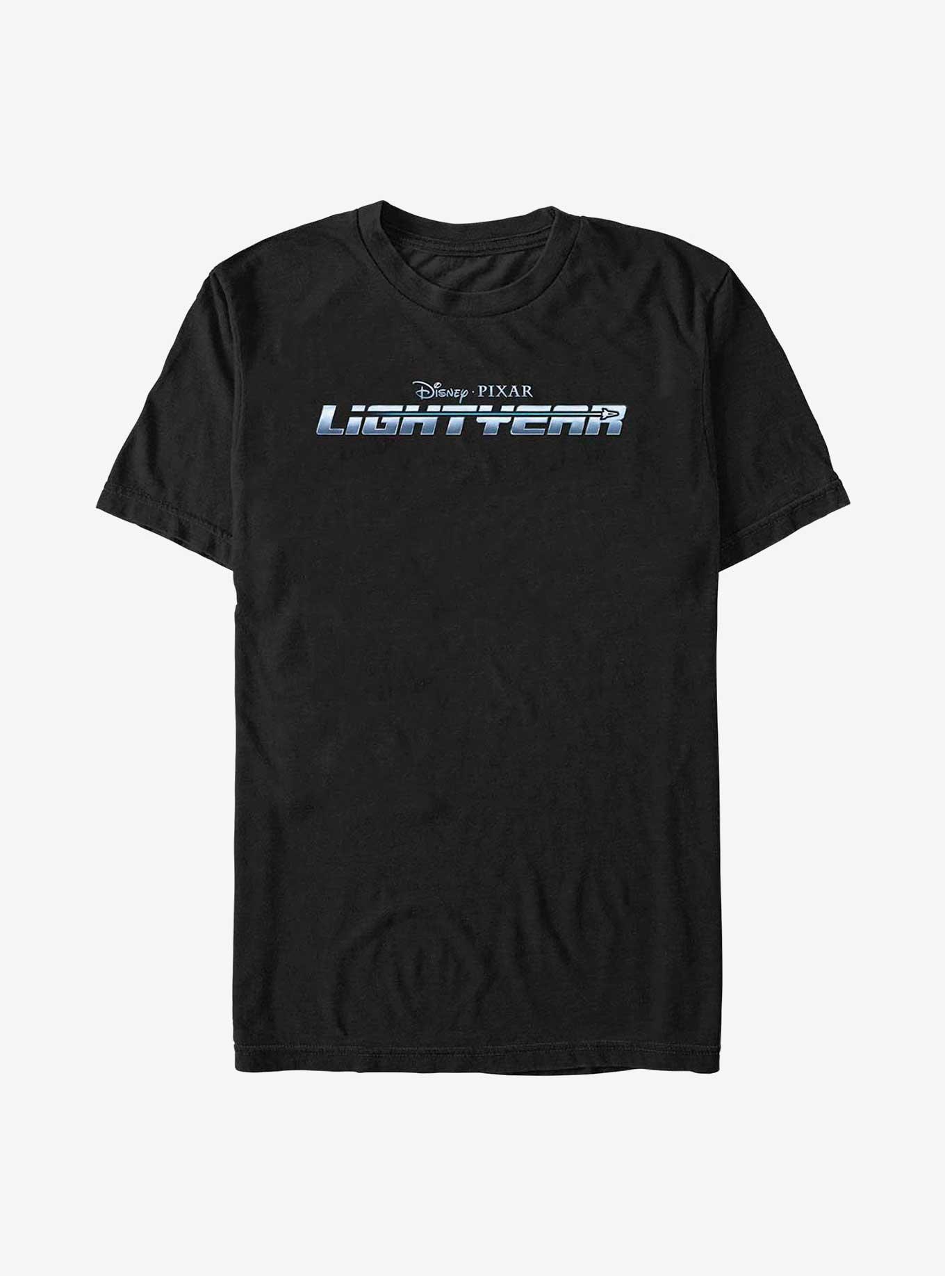 Disney Pixar Lightyear Rendered Logo T-Shirt, BLACK, hi-res