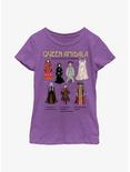 Star Wars Amidala's Gowns Youth Girls T-Shirt, PURPLE BERRY, hi-res