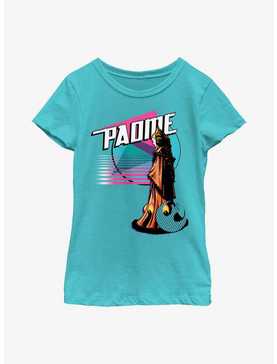 Star Wars Retro Padme Youth Girls T-Shirt, , hi-res