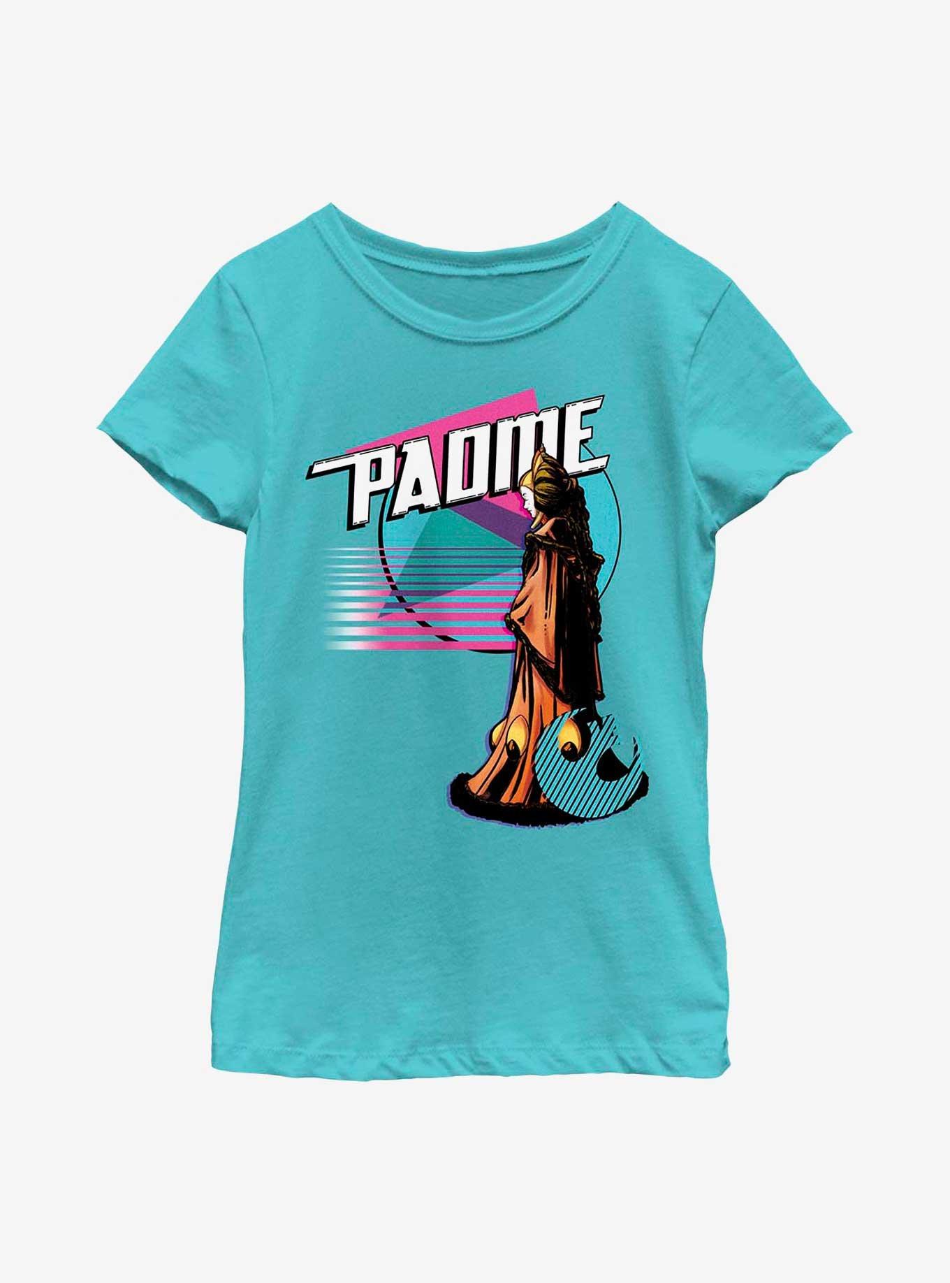Star Wars Retro Padme Youth Girls T-Shirt, , hi-res