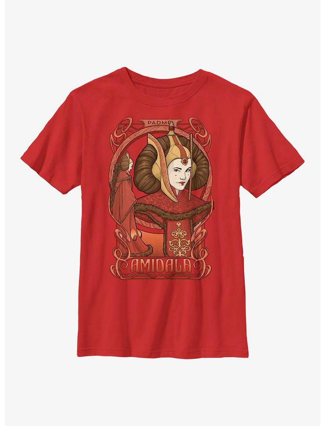 Star Wars Amidala Nouveau Youth T-Shirt, RED, hi-res