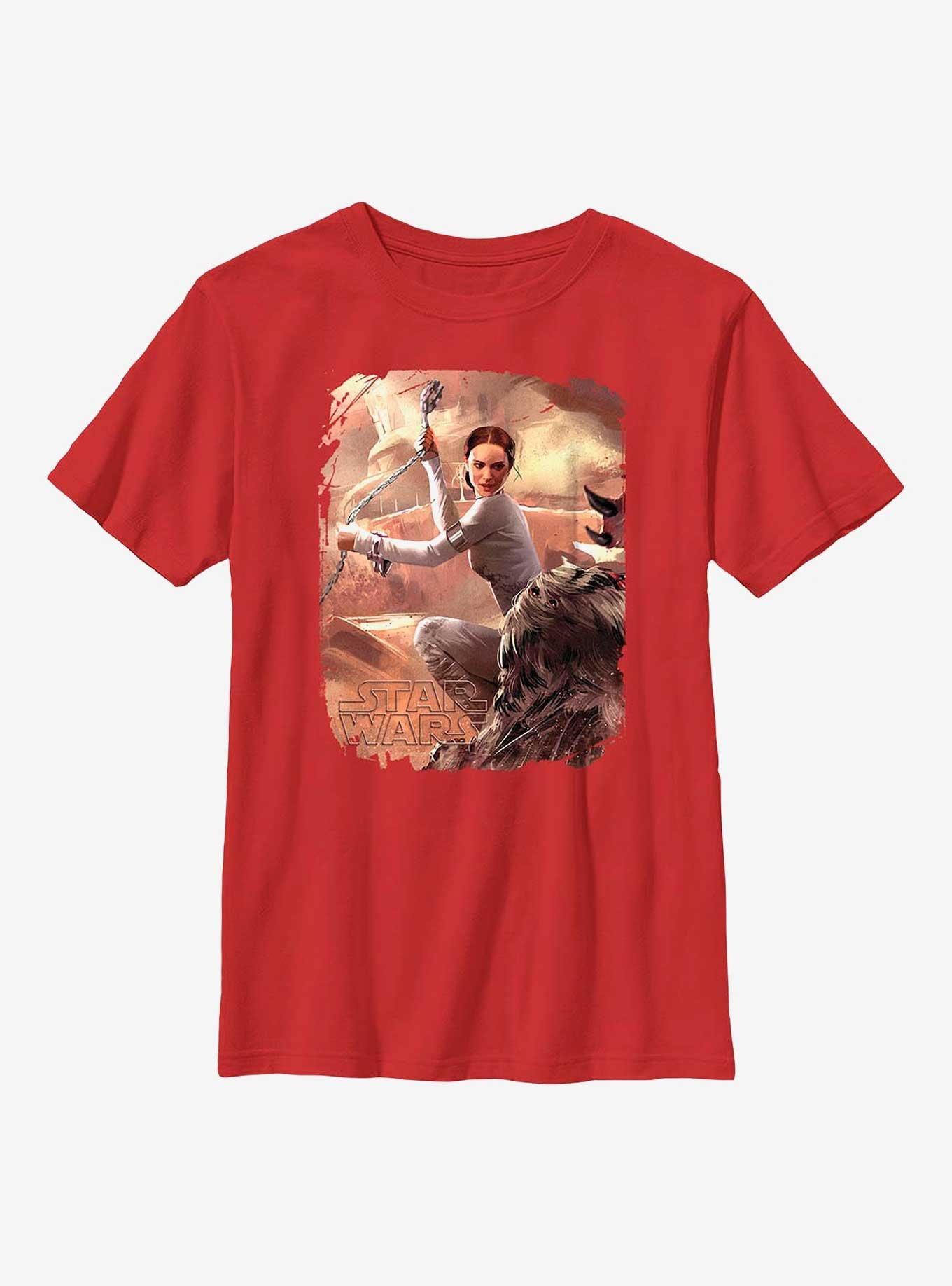 Star Wars Padme Defend Youth T-Shirt, RED, hi-res