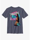 Star Wars Retro Padme Youth T-Shirt, NAVY HTR, hi-res