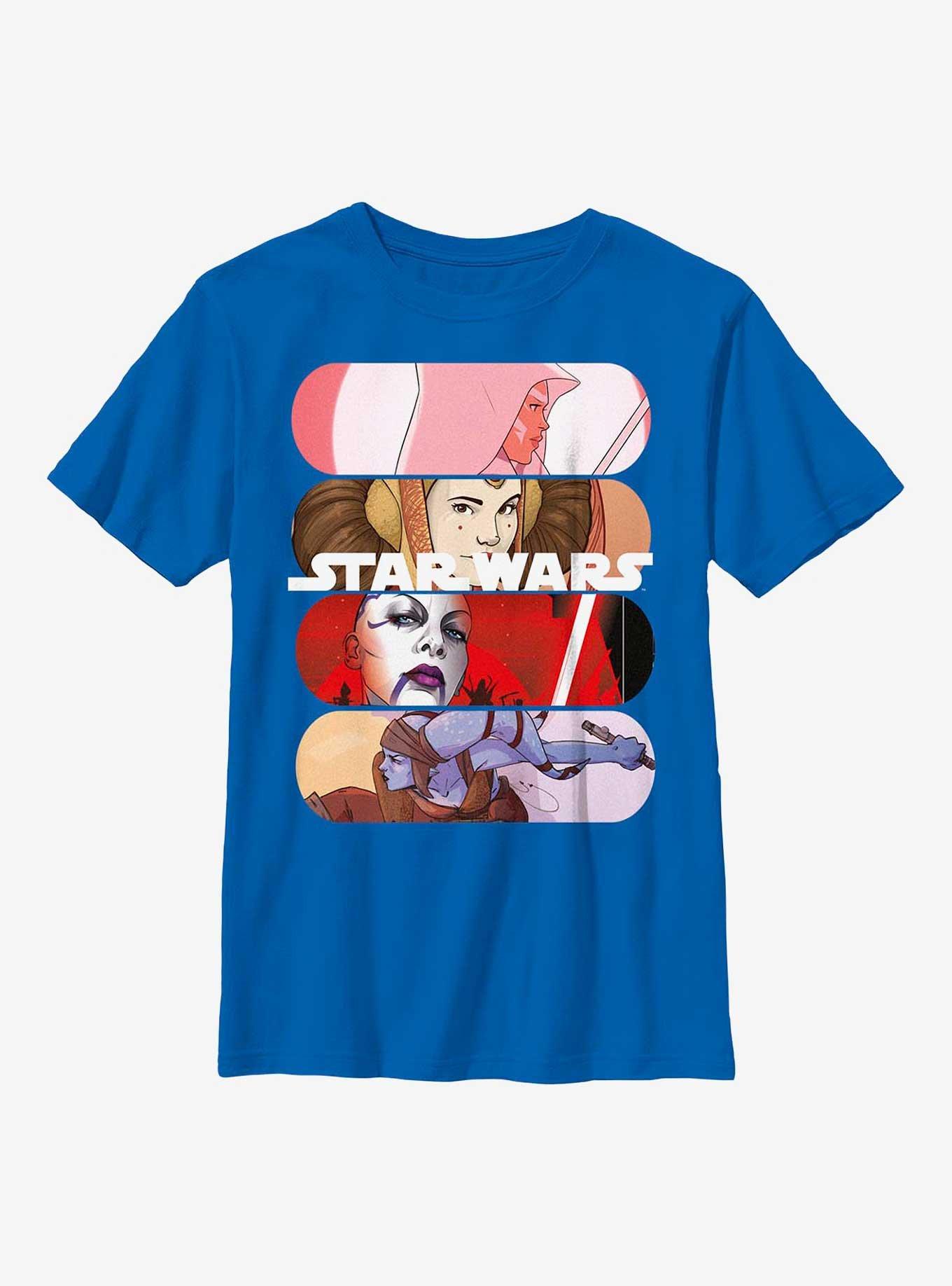 Star Wars Women Stack Youth T-Shirt, , hi-res