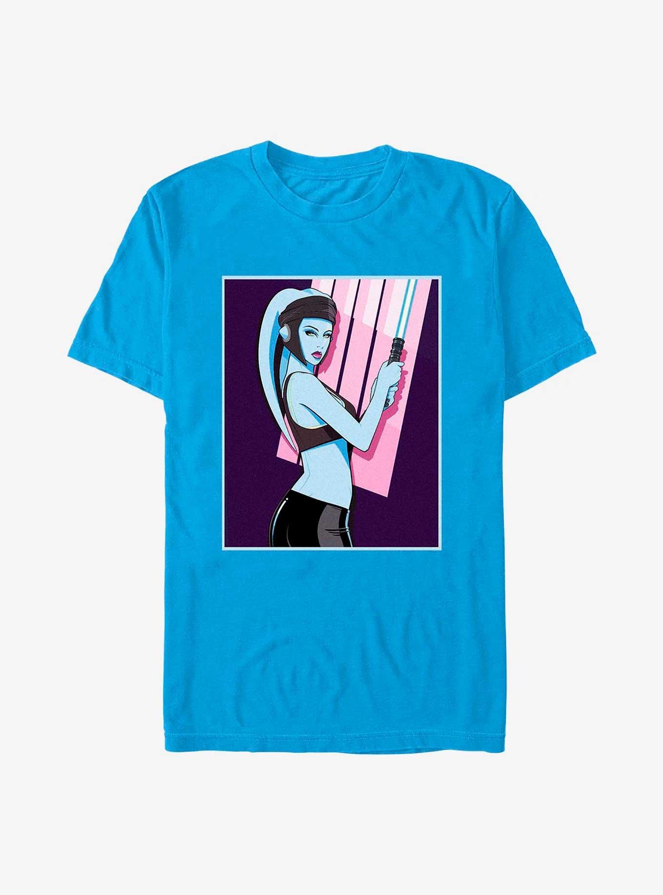 Star Wars Aayla Eighties T-Shirt, TURQ, hi-res