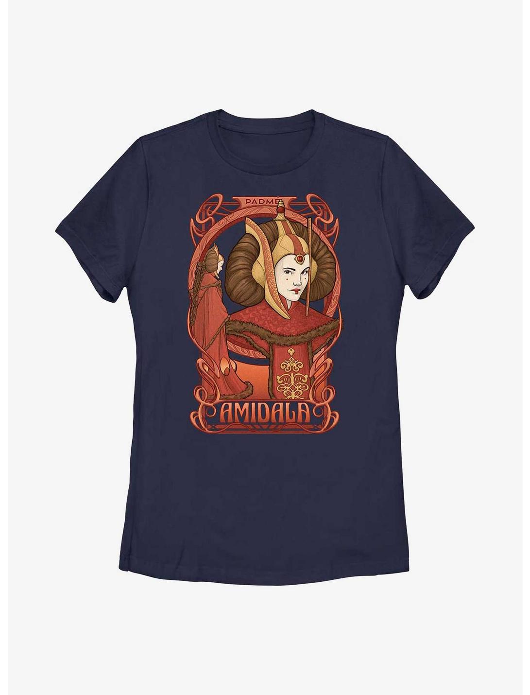 Star Wars Amidala Nouveau Womens T-Shirt, NAVY, hi-res