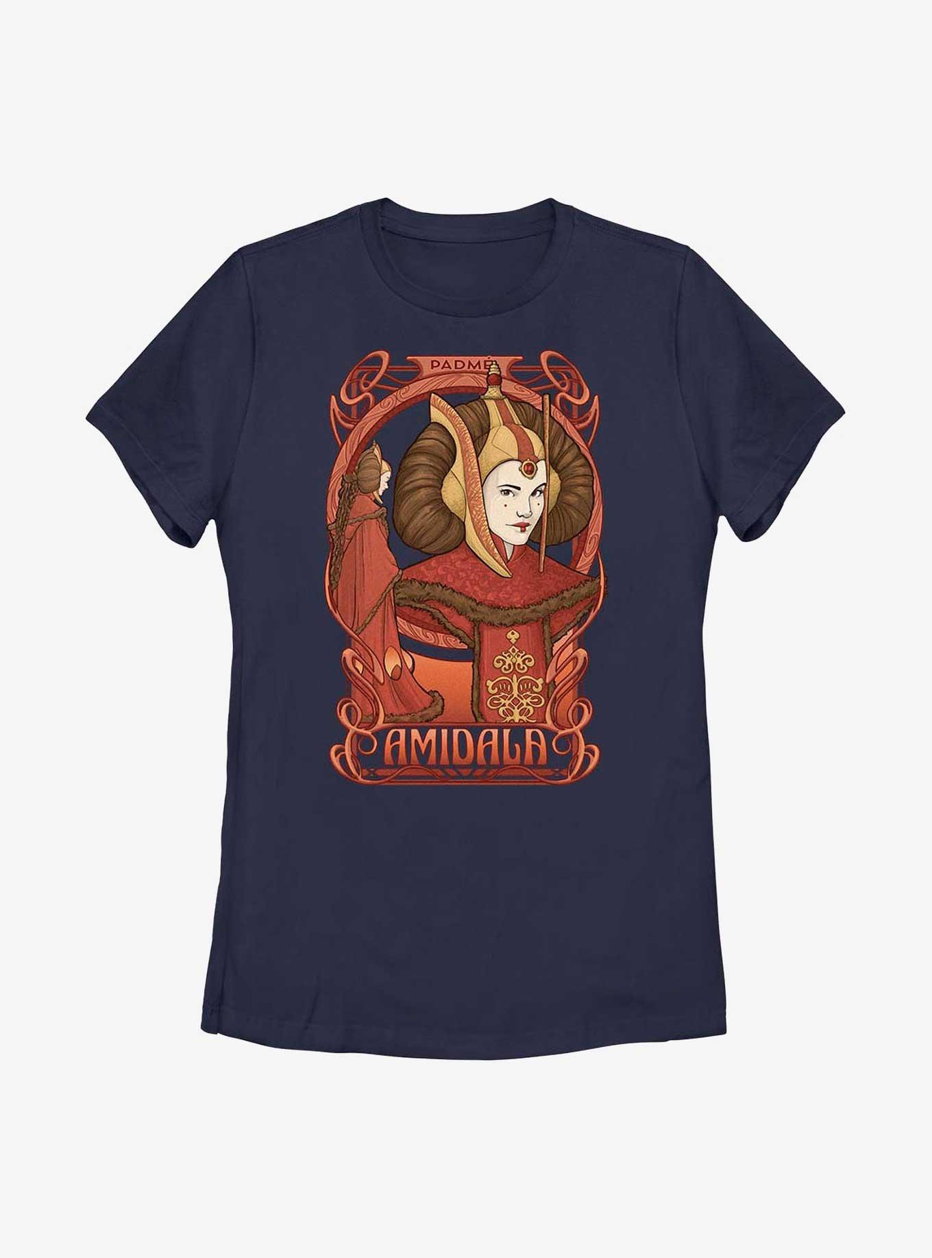 Star Wars Amidala Nouveau Womens T-Shirt, NAVY, hi-res