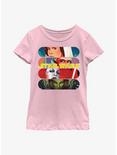 Star Wars Bubble Stack Youth Girls T-Shirt, PINK, hi-res