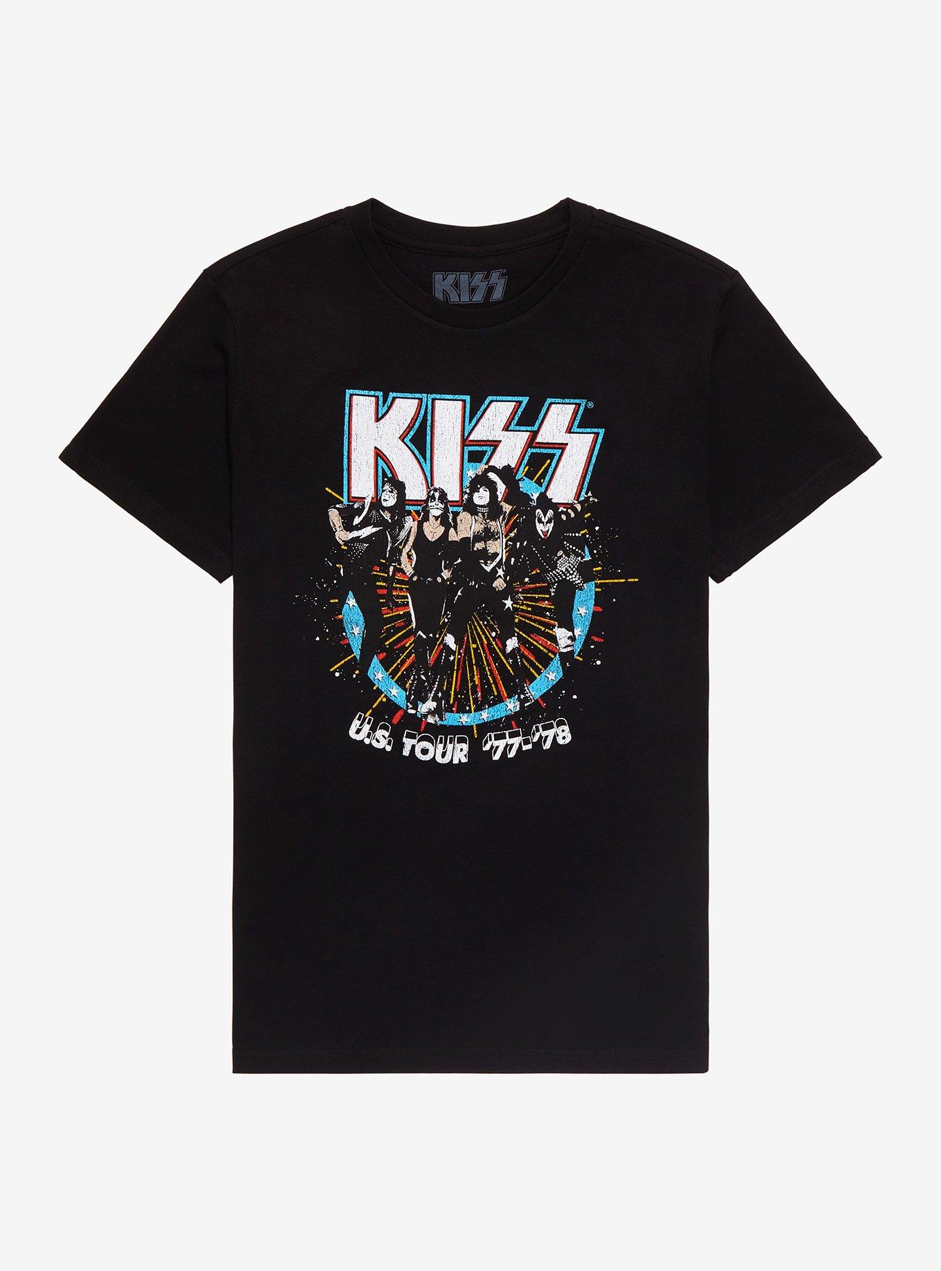 Hot topic store kiss shirt