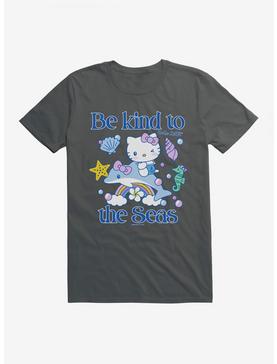 Hello Kitty Be Kind To The Seas T-Shirt, CHARCOAL, hi-res