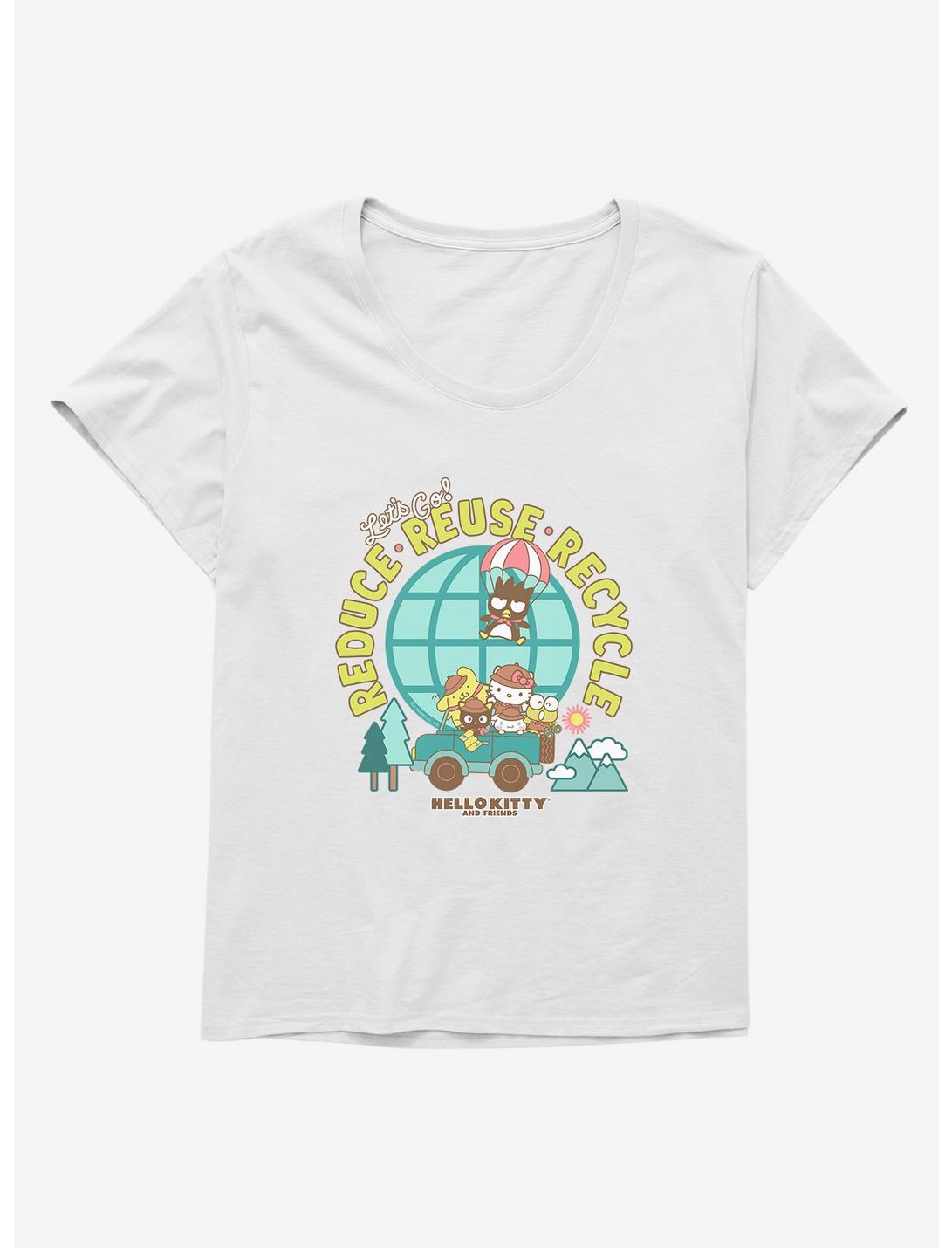 Hello Kitty & Friends Earth Day Reduce, Reuse, Recycle Girls T-Shirt Plus Size, , hi-res