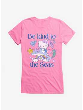 Hello Kitty Be Kind To The Seas Girls T-Shirt, , hi-res