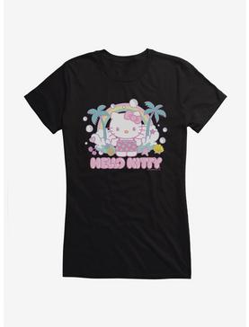 Hello Kitty Kawaii Vacation Bubble Dreams Girls T-Shirt, BLACK, hi-res