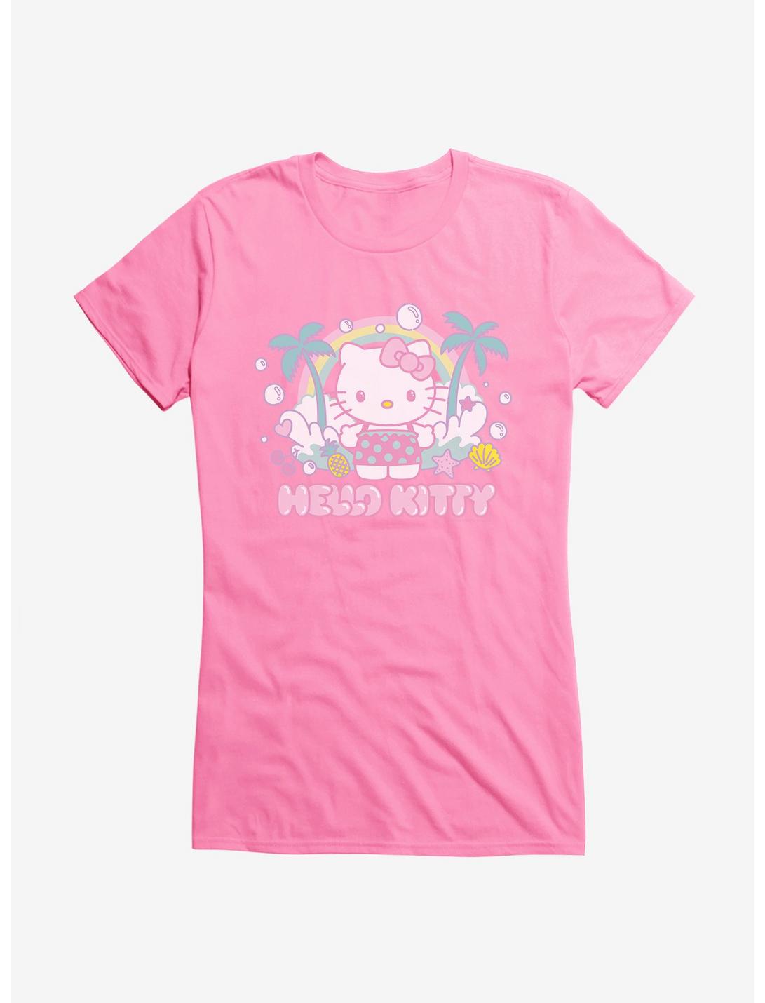 Hello Kitty Kawaii Vacation Bubble Dreams Girls T-Shirt, CHARITY PINK, hi-res