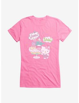 Hello Kitty Kawaii Vacation Dessert Time Girls T-Shirt, CHARITY PINK, hi-res