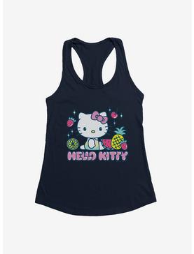 Hello Kitty Kawaii Vacation Fruity Icon Girls Tank, , hi-res