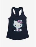 Hello Kitty Kawaii Vacation Polka Dot Swim Outfit Girls Tank, , hi-res