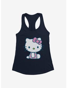 Hello Kitty Kawaii Vacation Polka Dot Swim Outfit Girls Tank, , hi-res